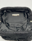 I.N.C. International Concepts Black Pleated Convertible Clutch