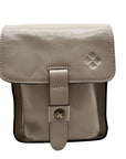 Patricia Nash Chalk White Leather Lari Crossbody Bag
