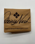 Patricia Nash Chalk White Leather Lari Crossbody Bag