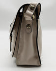 Patricia Nash Chalk White Leather Lari Crossbody Bag