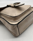 Patricia Nash Chalk White Leather Lari Crossbody Bag