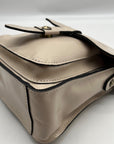 Patricia Nash Chalk White Leather Lari Crossbody Bag