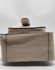 Patricia Nash Chalk White Leather Lari Crossbody Bag