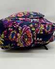 Vera Bradley Dark Blue Multicolor Paisley Large Diaper Bag