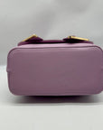 Like Dreams Purple Leather Bowtie Crossbody Bag