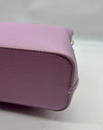 Like Dreams Purple Leather Bowtie Crossbody Bag