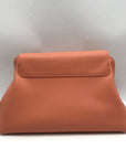 Jules Kae Peach Ellie Turn Lock Clutch