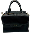 Kate Spade Black Pebbled Leather Satchel Bag