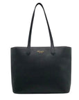 Kate Spade Black Pebbled Leather Veronica Tote Bag