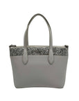 Kate Spade Grey Flash Glitter Satchel Bag