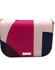 Kate Spade Pink Multi Leather Laurel Way Ego Spotlight Crossbody Bag