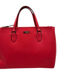Kate Spade Pink Saffiano Leather Triple Compartment Convertible Satchel Bag