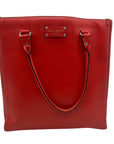 Kate Spade Red Pebbled Grain Leather Tote Bag