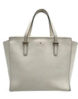 Kate Spade White Saffiano Leather Large Cedar Street Hayden Convertible Satchel