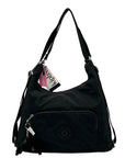 Kipling Black Yenna Backpack Crossbody Bag