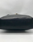 Michael Kors Black Leather Hamilton Satchel Bag