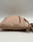 Halogen Pink Leather Crossbody Bag