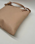Halogen Pink Leather Crossbody Bag