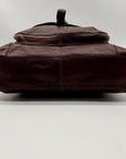 Fossil Brown Leather Sasha Crossbody Bag