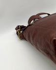 Fossil Brown Leather Sasha Crossbody Bag
