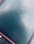 Coach Deep Teal Quilted Leather Crossbody Bag-C6616