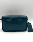 Coach Deep Teal Quilted Leather Crossbody Bag-C6616