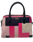 Kate Spade Pink Leather Convertible Satchel And Wallet