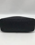 Kate Spade Black Glitter Fabric Joeley Dome Pouch
