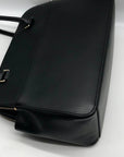 Kate Spade Black Leather Terrie Grove Street Tote Bag