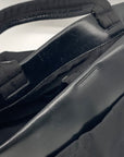 Prada Black Nylon And Leather Tessuto Tote Bag