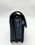 Patricia Nash Blue Fog Leather Bianco Crossbody