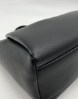 DKNY Black Multi-Strap Willa Satchel Bag