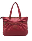Coach Poppy Daisy Liquid Gloss Pink Patent Leather Tote Bag F20004