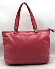 Coach Poppy Daisy Liquid Gloss Pink Patent Leather Tote Bag F20004