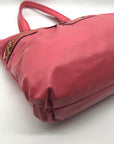 Coach Poppy Daisy Liquid Gloss Pink Patent Leather Tote Bag F20004