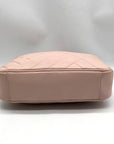 Tory Burch Blush Pink Leather Alexa Stitch Camera Crossbody Bag