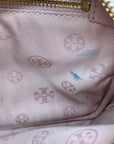 Tory Burch Blush Pink Leather Alexa Stitch Camera Crossbody Bag