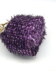 Valentino Garavani Small Carry Secrets Embroidered Amethyst Bucket Bag