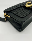 Coach Black Pleating Leather Tabby 26 Shoulder Bag 88148
