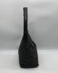 Gucci Black GG Monogram Canvas Shoulder Bag