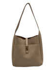 Like Dreams Taupe Big City Grace Shoulder Bag