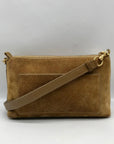 Rebecca Minkoff Tan Suede Darren Shoulder Bag