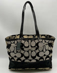 Coach Signature Canvas Diaper Bag F13803