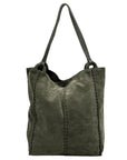 The Sak Green Suede Los Feliz Tall Tote Bag