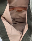 The Sak Green Suede Los Feliz Tall Tote Bag