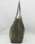 The Sak Green Suede Los Feliz Tall Tote Bag