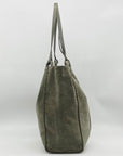 The Sak Green Suede Los Feliz Tall Tote Bag