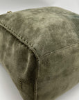 The Sak Green Suede Los Feliz Tall Tote Bag