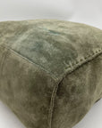 The Sak Green Suede Los Feliz Tall Tote Bag