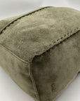 The Sak Green Suede Los Feliz Tall Tote Bag